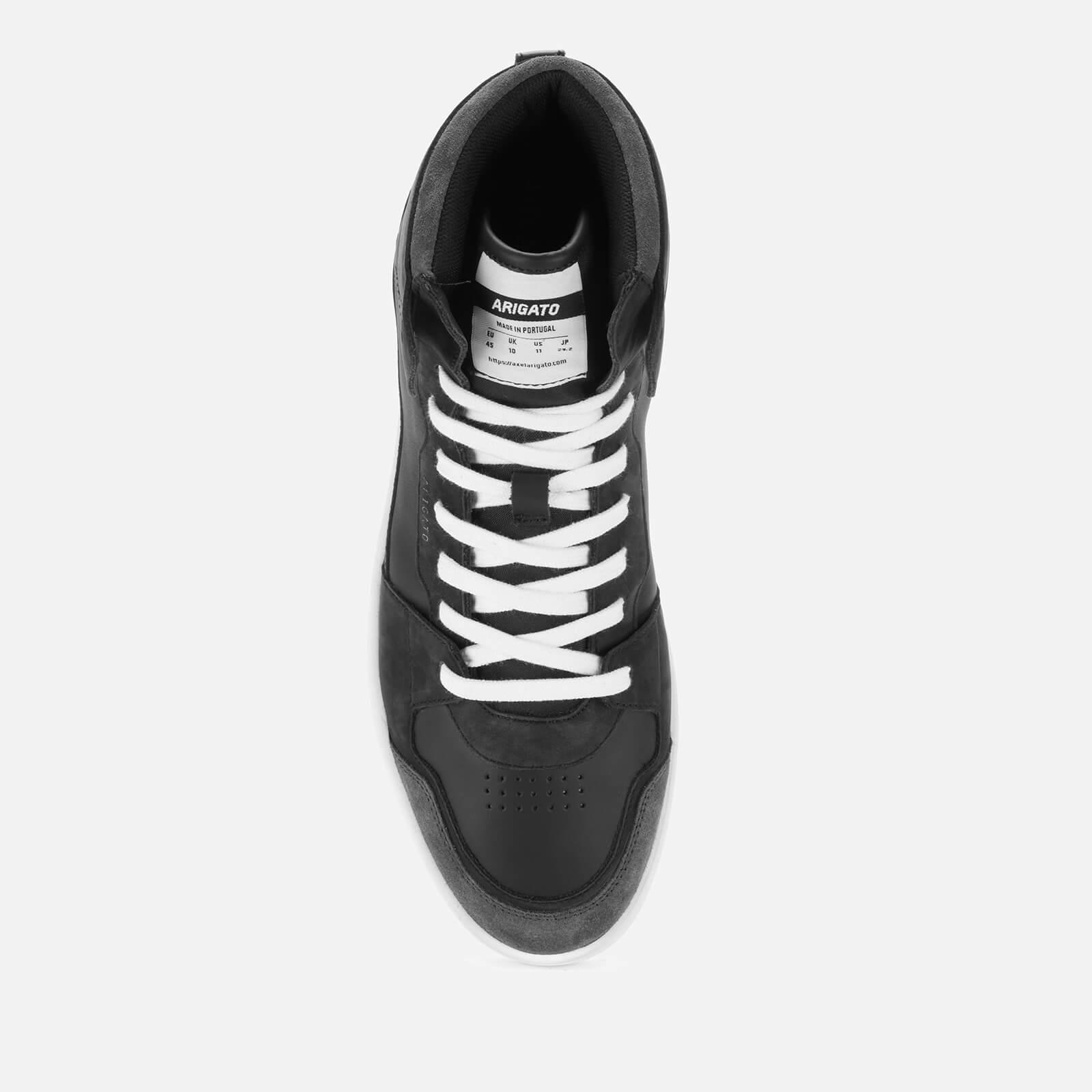 Axel Arigato Men's Black Dice Leather Hi-top Sneakers