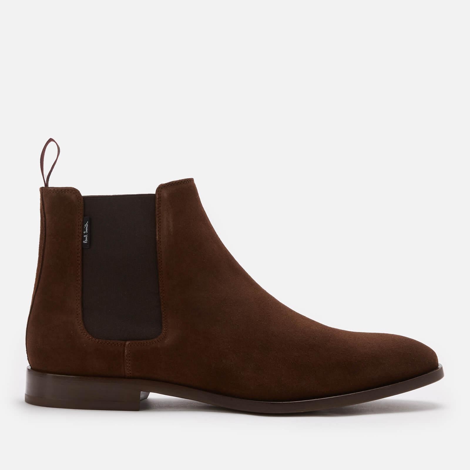 PS by Paul Smith Gerald Suede Chelsea Boots Brown for Men | Lyst