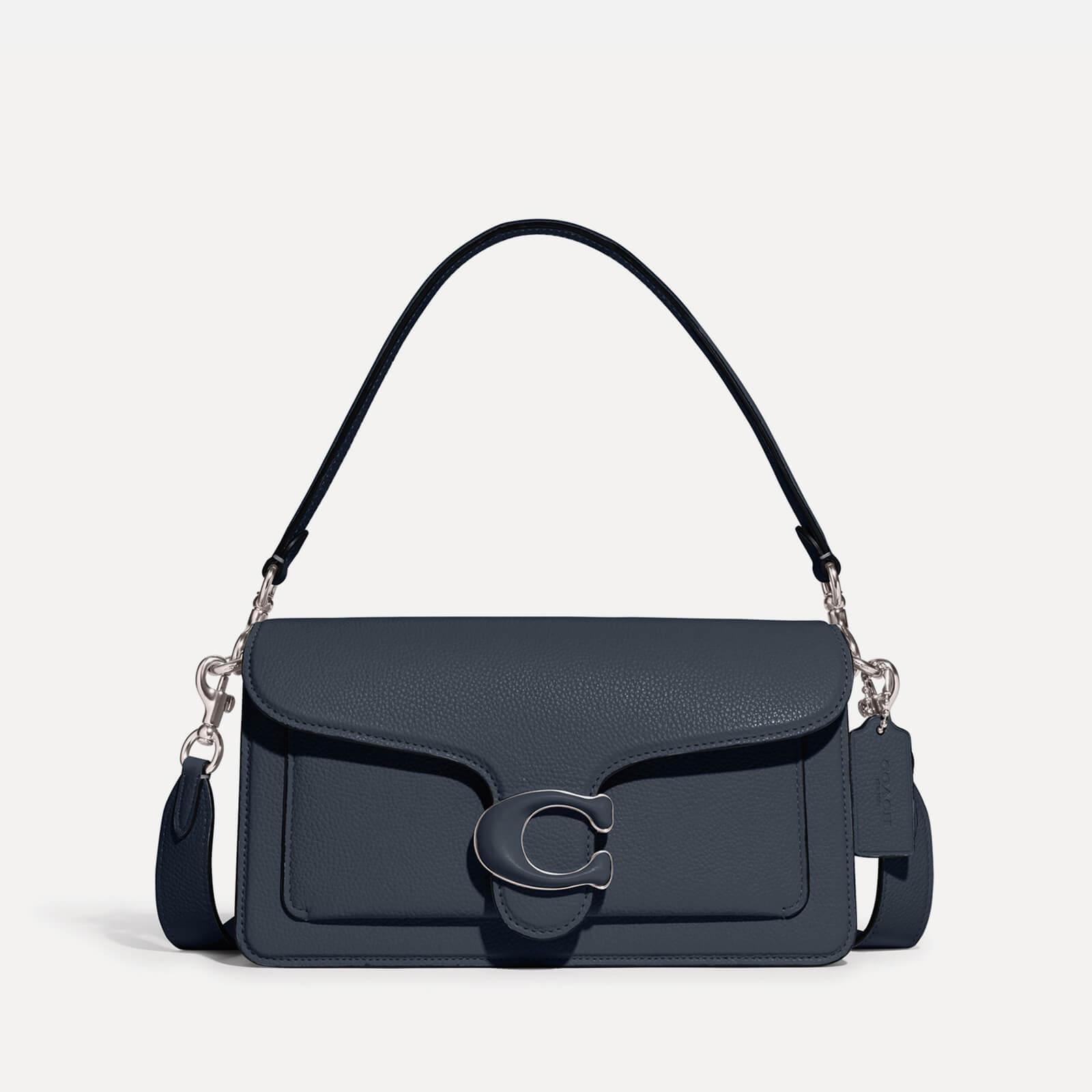 COACH Tabby 26 Leather Shoulder Bag in Blue Lyst