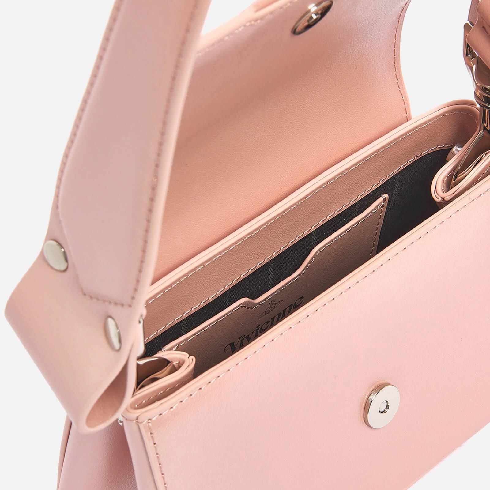 Vivienne Westwood Hazel Pebbled Leather Small Handbag in Pink | Lyst