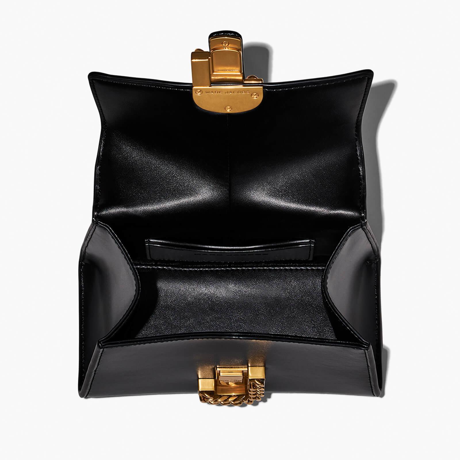 Marc Jacobs The Leather Small Tote Black Handbag - Ferraris Boutique