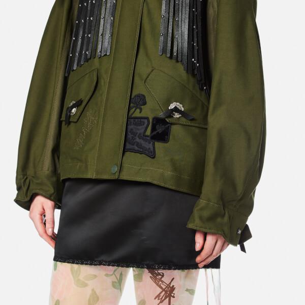 coach military jacket