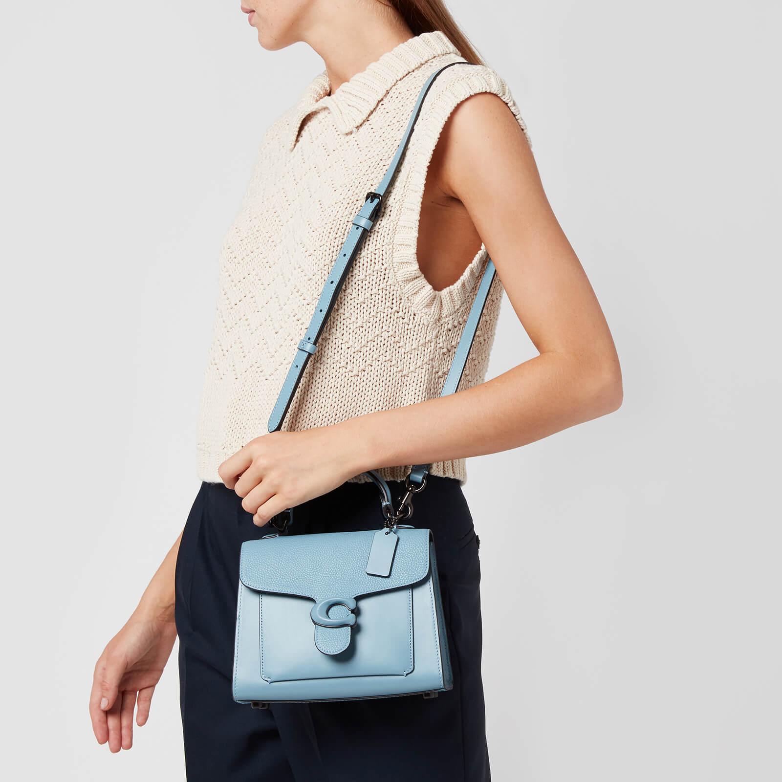 tabby mixed leather top handle bolsa