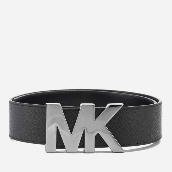 Michael Kors Mk Logo Belt in Black for Men - Lyst