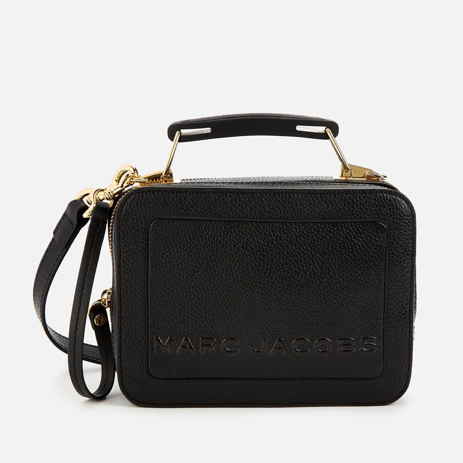 The box bag leather crossbody bag Marc Jacobs Black in Leather - 20535791