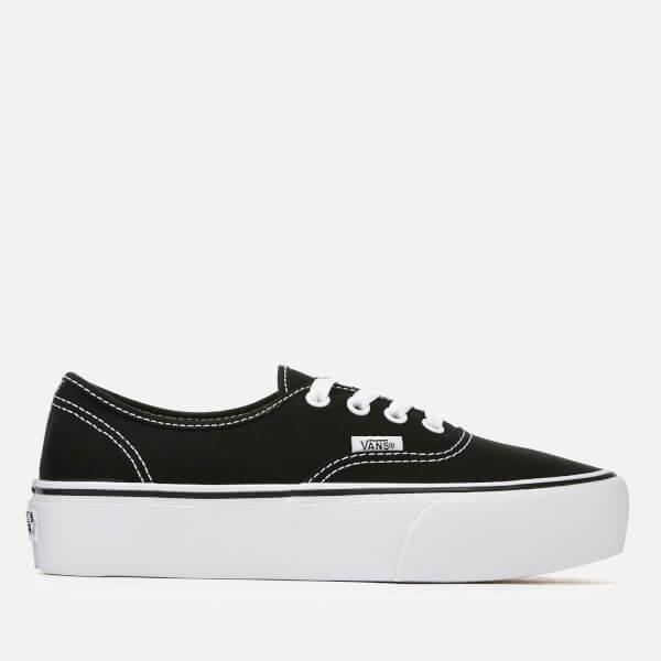 vans authentic black womens