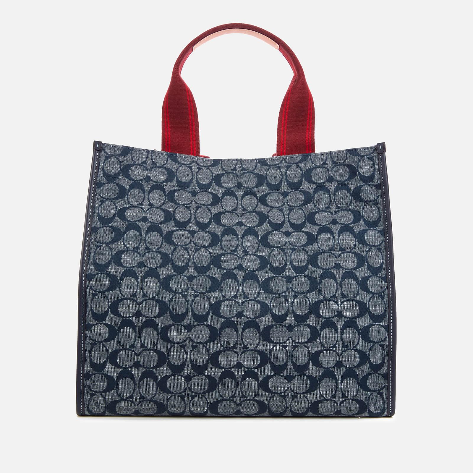 Coach signature chambray tote new arrivals