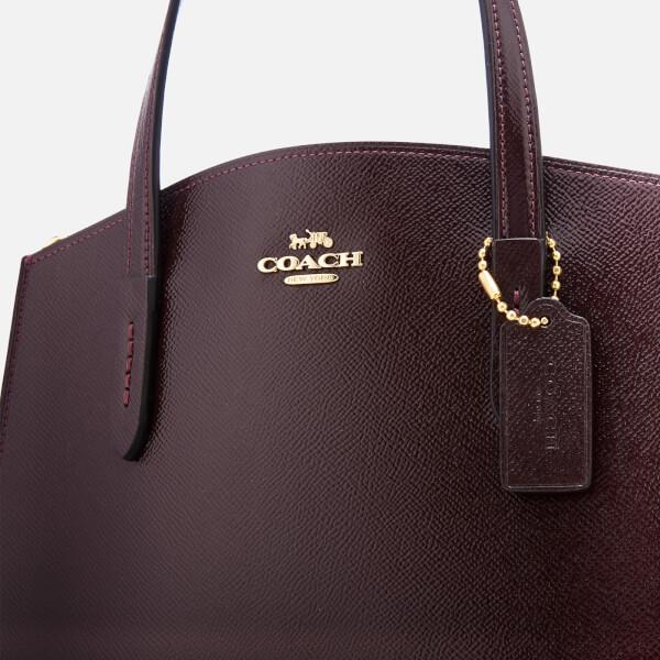 coach charlie leather tote