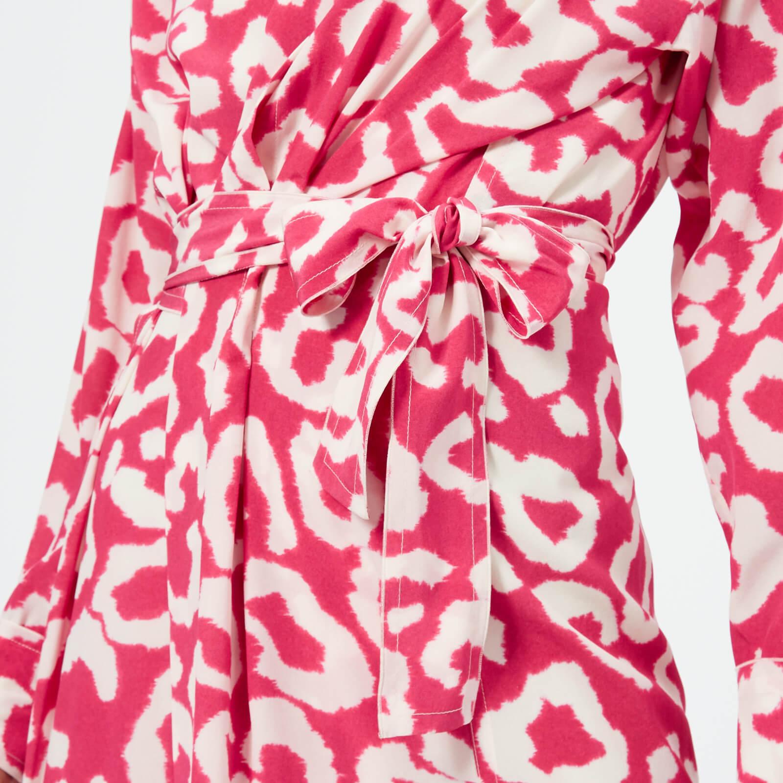 calypso rose print dress
