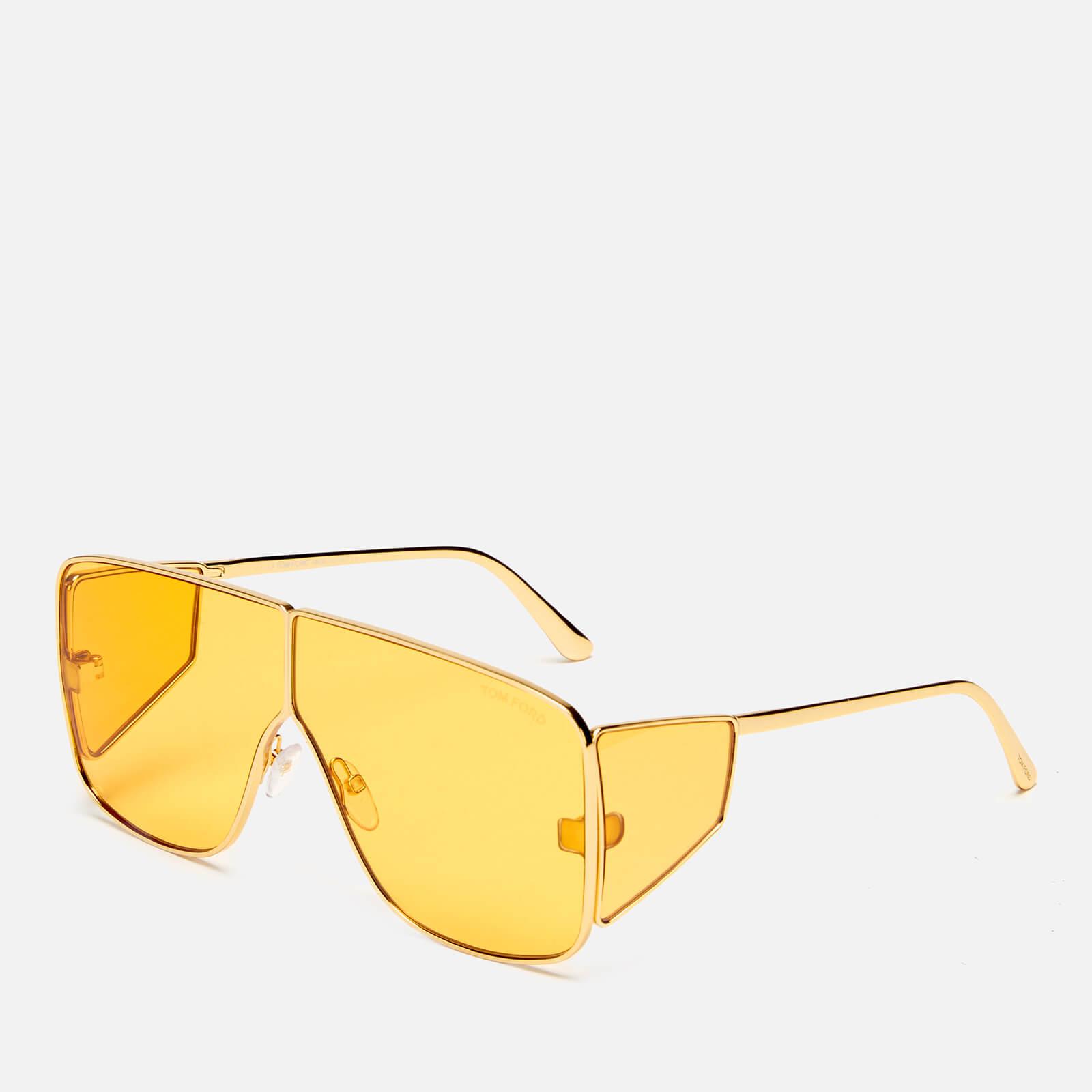 Sunglasses Tom Ford Yellow in Metal - 26107886