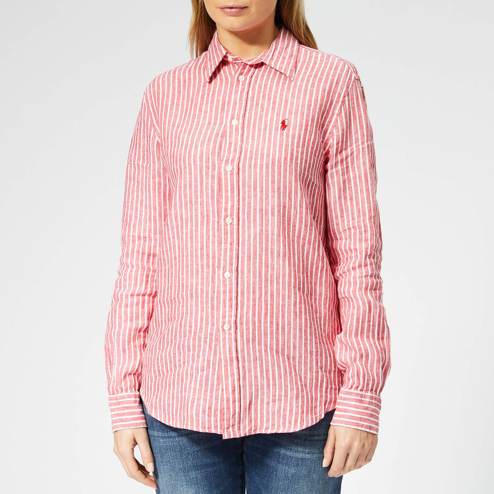 Polo Ralph Lauren Stripe Linen Shirt | Lyst Canada