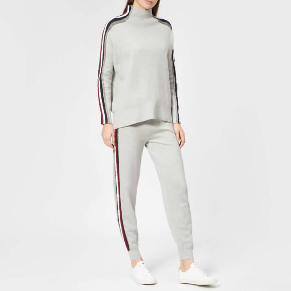 tommy hilfiger jumper grey womens
