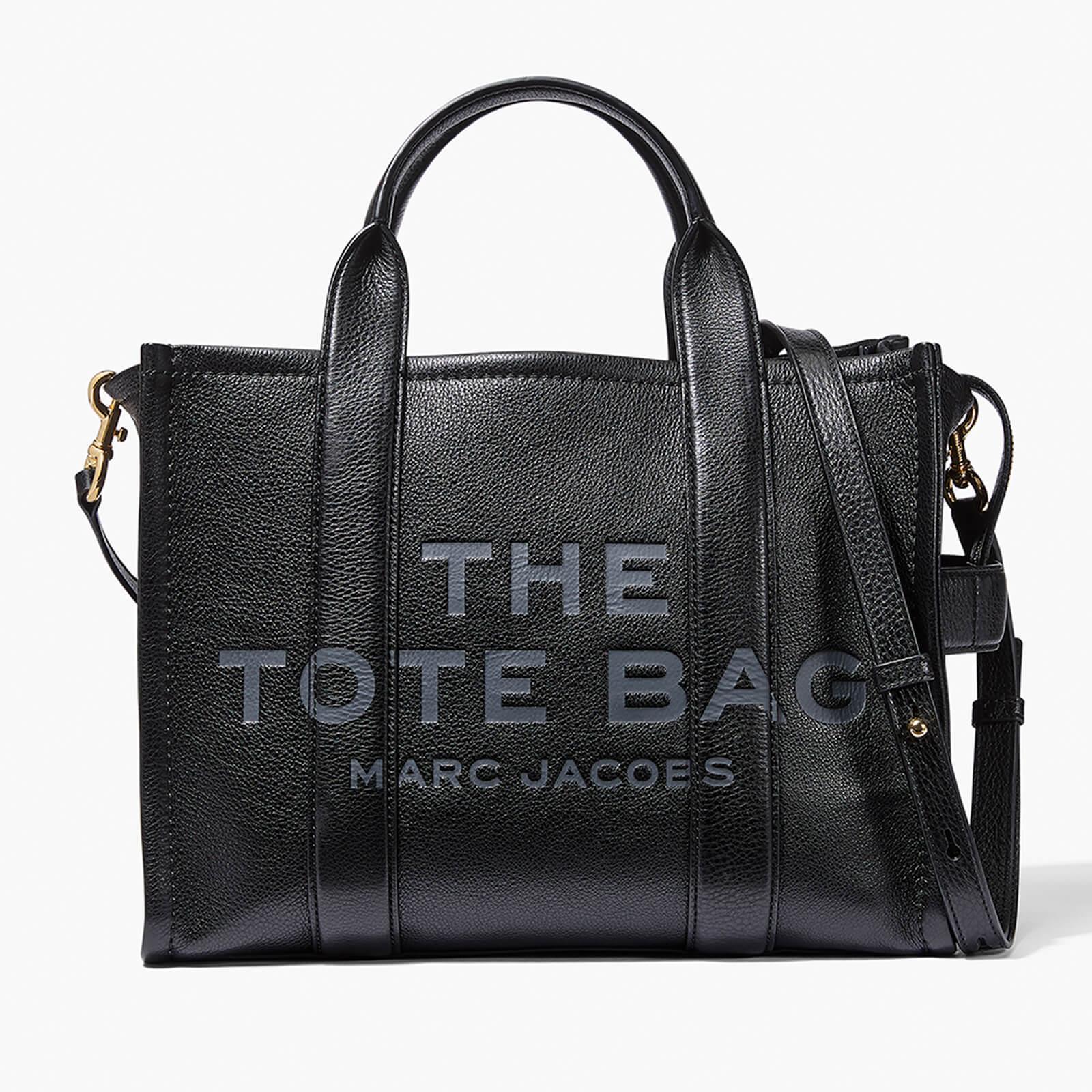 Marc Jacobs Leather Medium Tote in Black