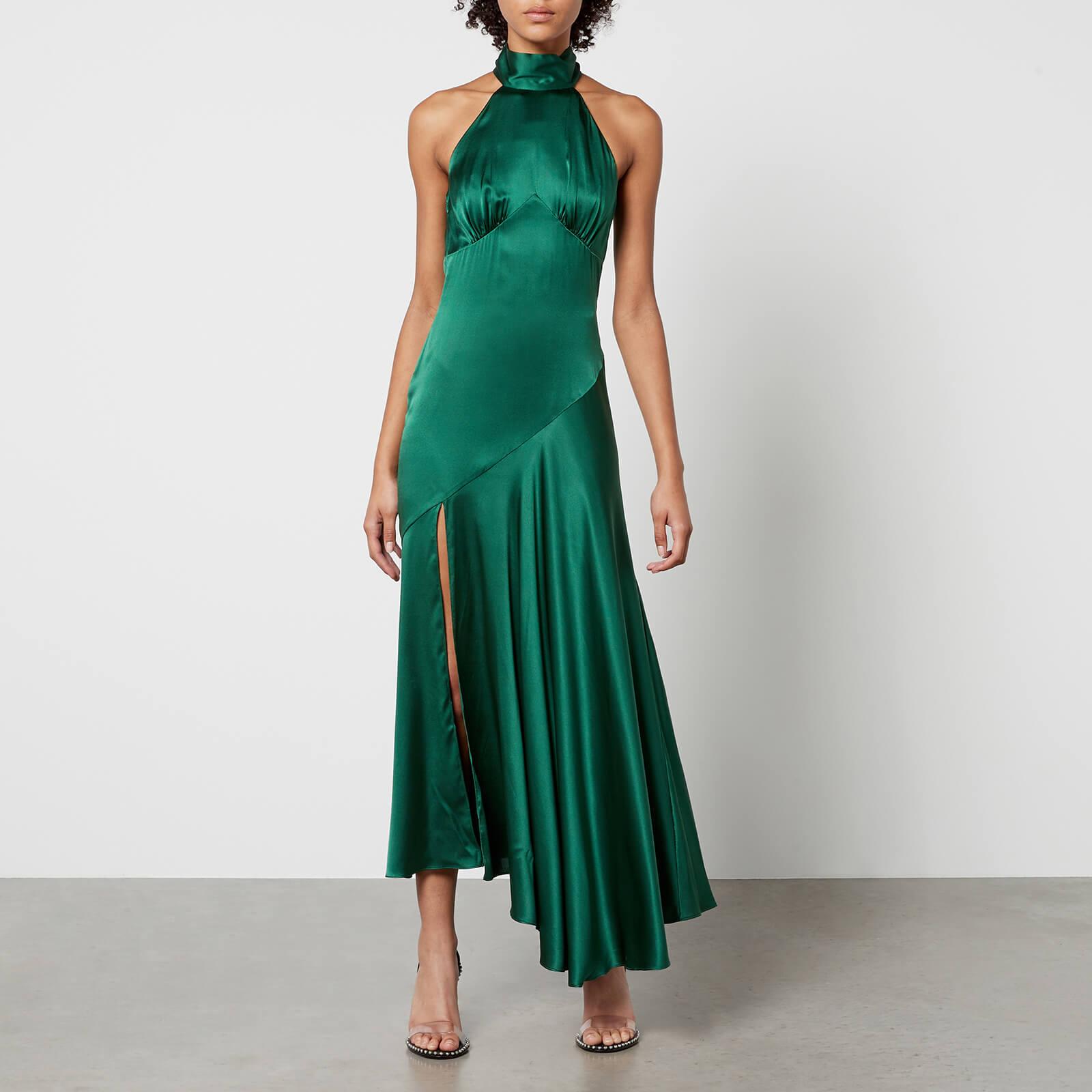 De La Vali Vivienne Midi Dress in Green | Lyst