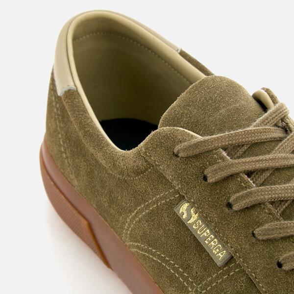 superga green suede