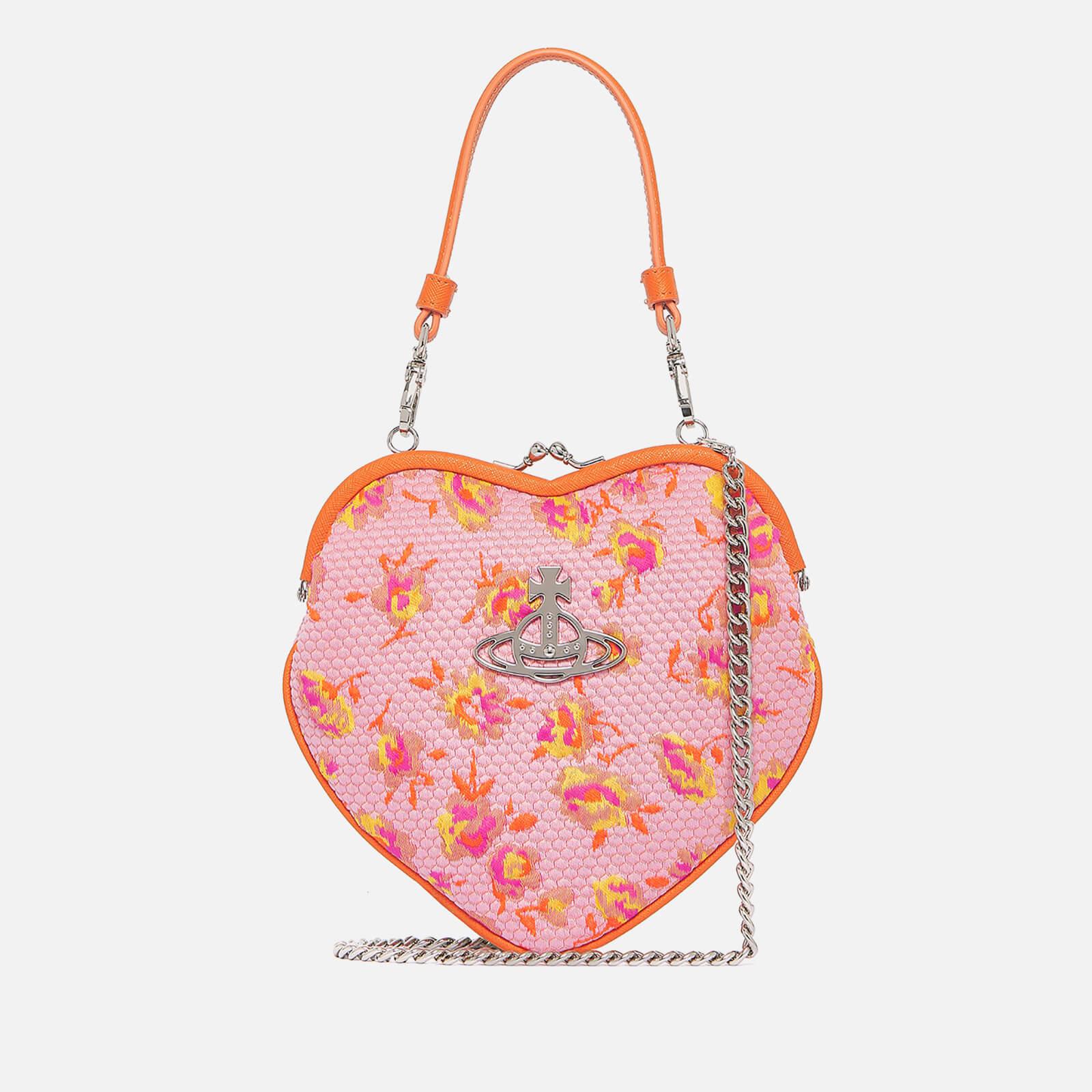 Chancery heart vegan leather handbag Vivienne Westwood Pink in