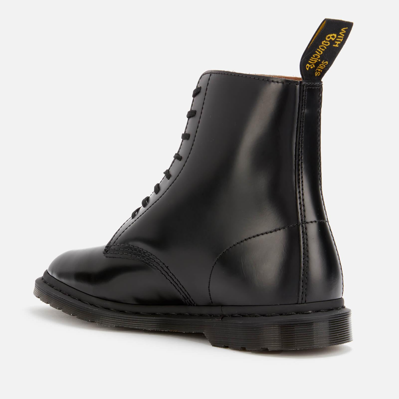 Dr. Martens Winchester Ii Polished Smooth Leather Lace Up Boots in Black  for Men | Lyst