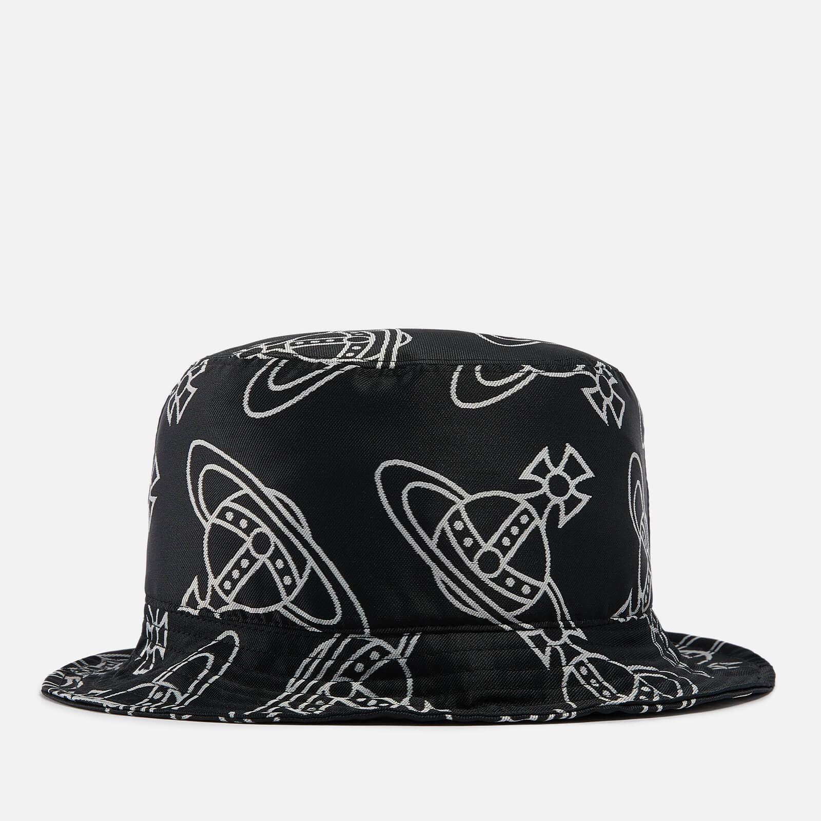 Vivienne Westwood Orb Printed Canvas Bucket Hat in Black Lyst