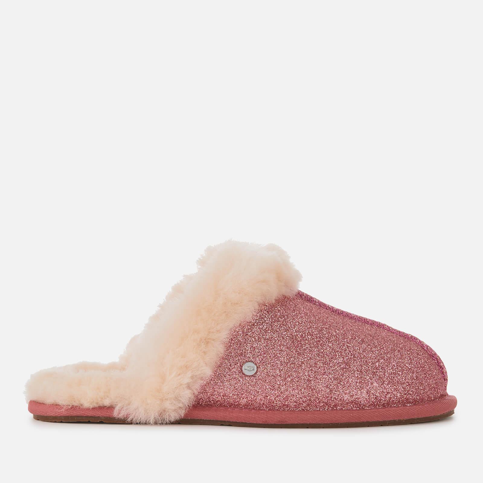 pink glitter ugg slippers