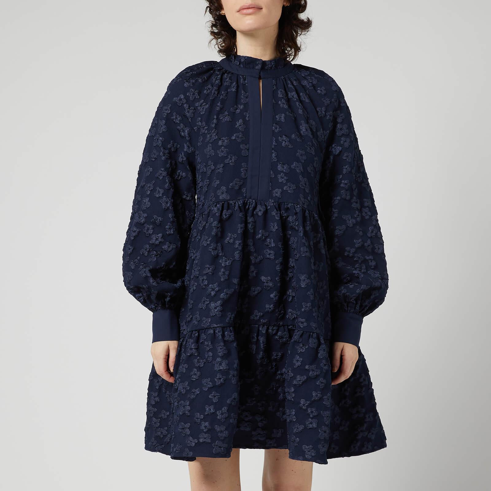 Stine Goya Jasmine Jacquard Dress in Blue Lyst UK