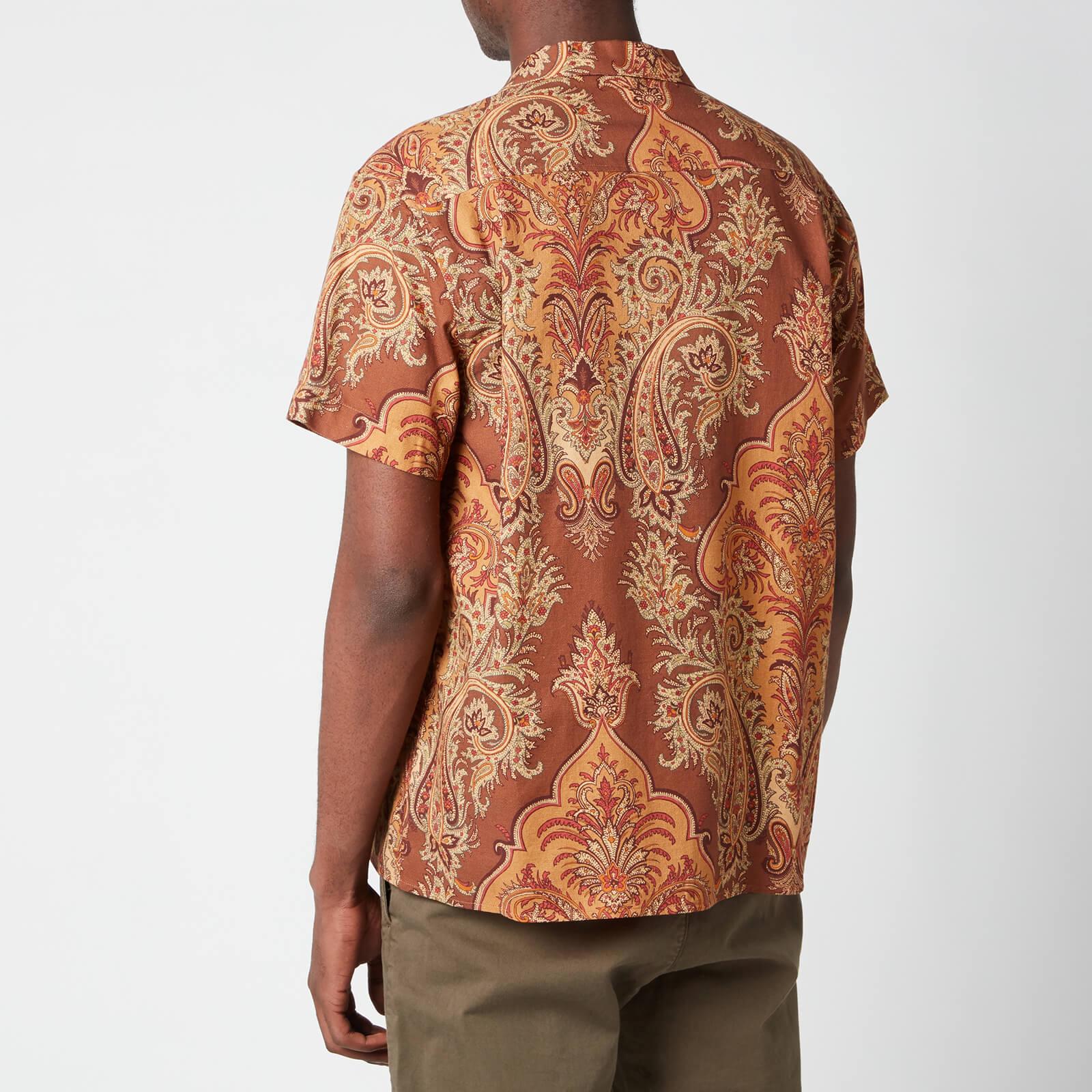 YMC Malick Paisley Short Sleeve Shirt 