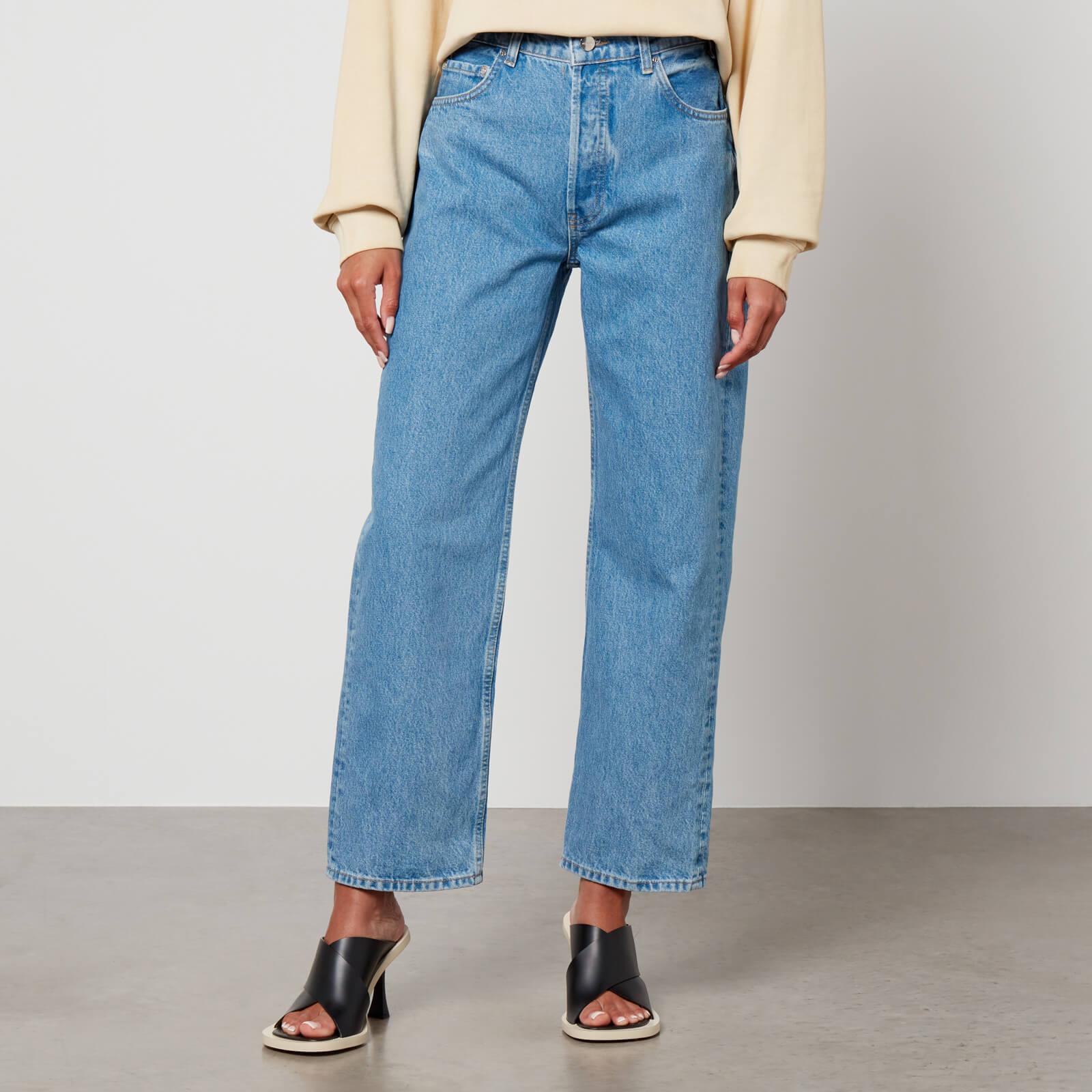 Anine Bing Gavin Denim Straight-leg Jeans in Blue | Lyst