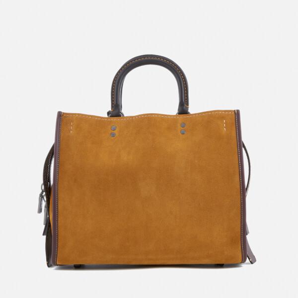 COACH 1941 Women s Colourblock Suede Rogue Bag in Brown Lyst