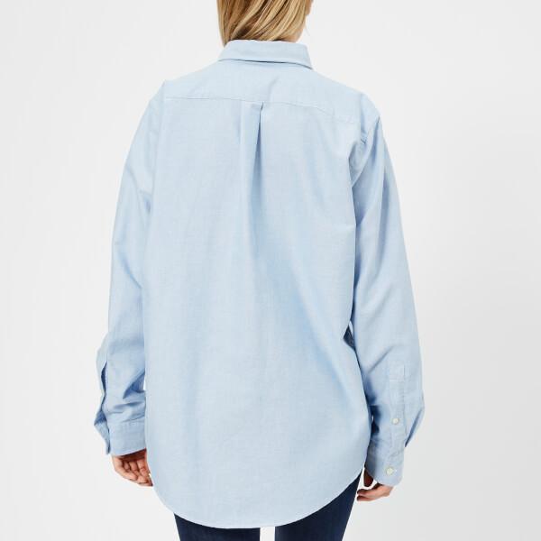 Polo Ralph Lauren Women's Oversized Shirt in Blue | Lyst Canada