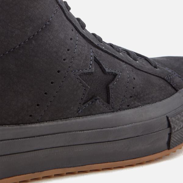 Converse Leather Men's One Star Mid Counter Climate Mid Trainers in Black  for Men - Lyst