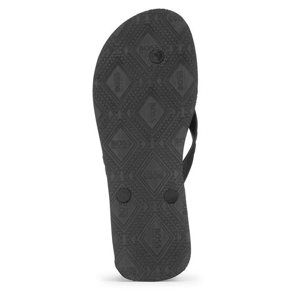 boss orange flip flops