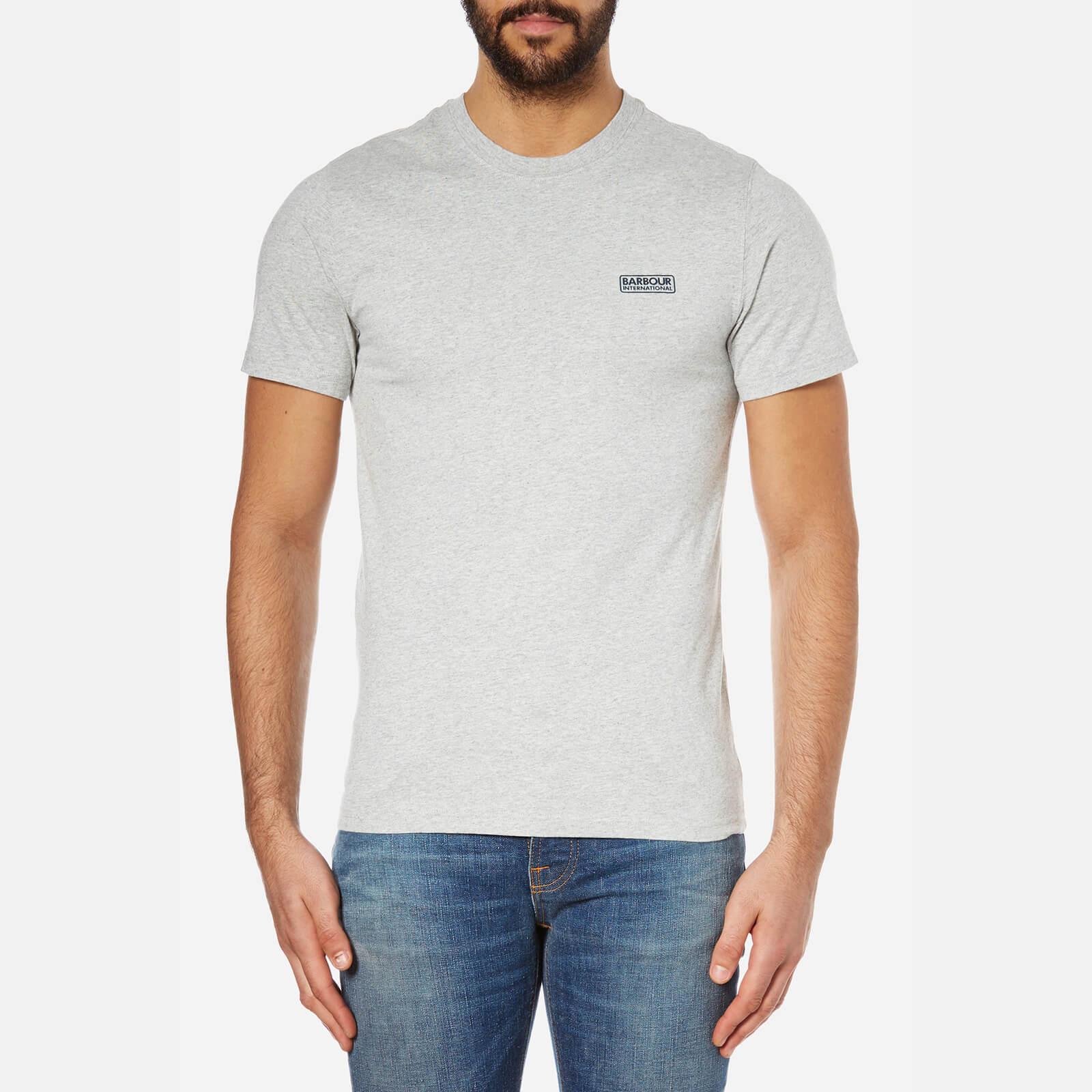 barbour international logo t shirt