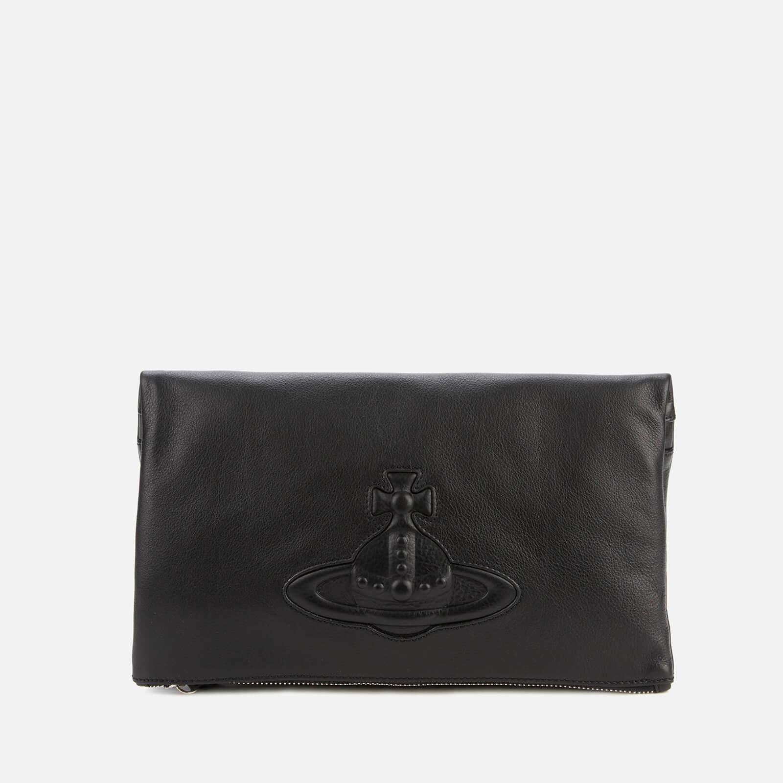 vivienne westwood clutch bolsa black