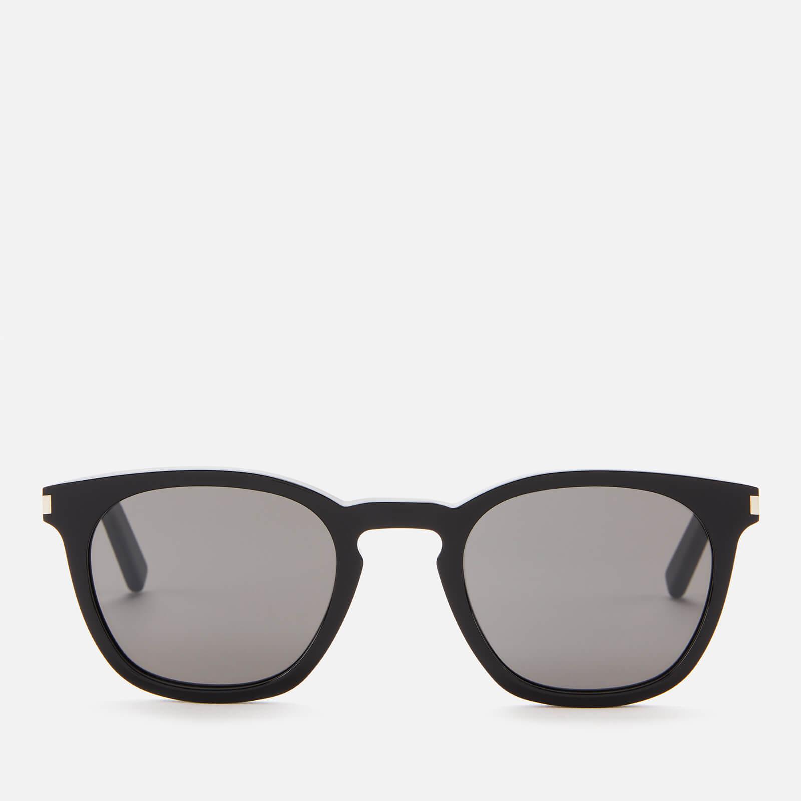 Saint Laurent Sl28 Rectangle Sunglasses in Black,Gray (Black) for Men - Save 27% - Lyst