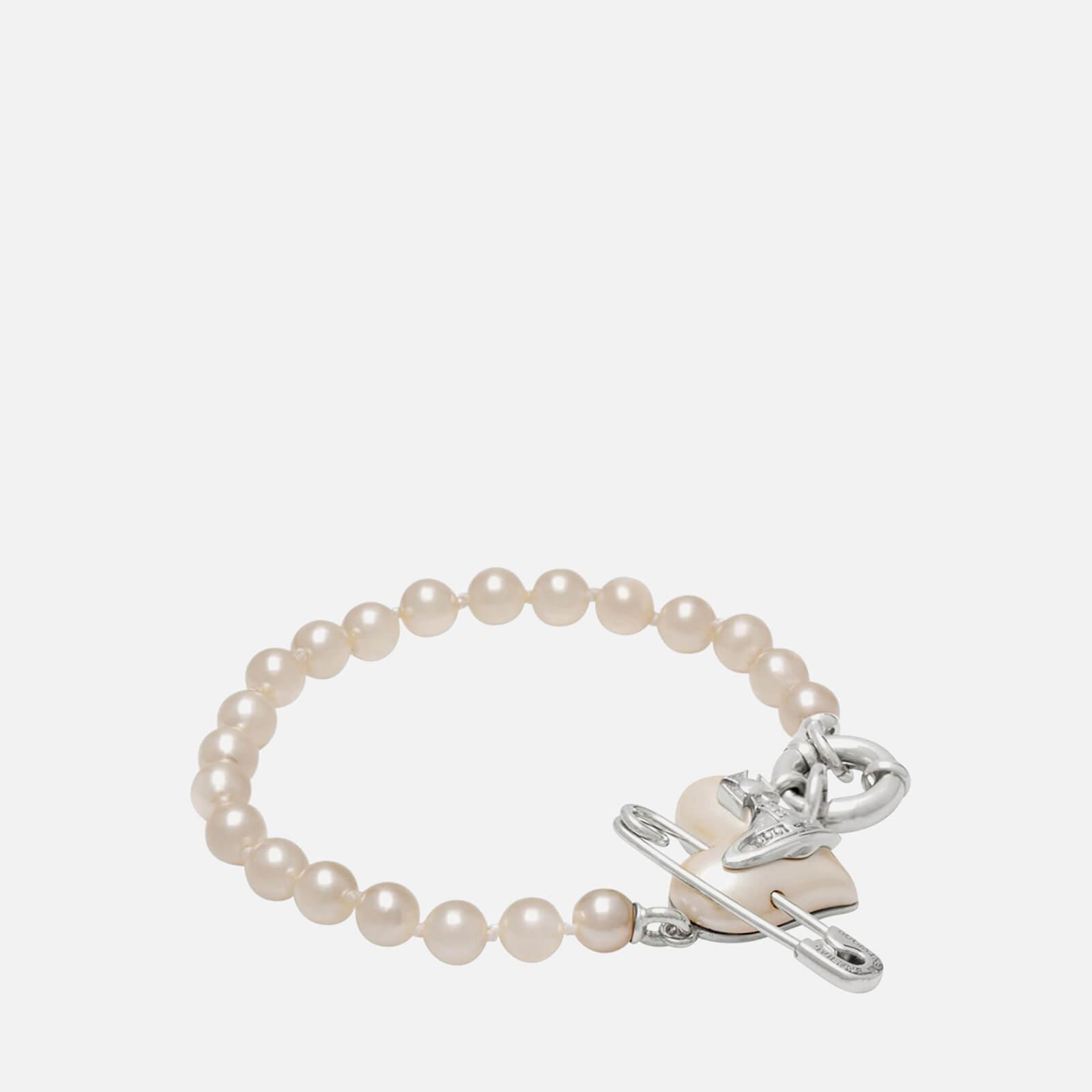 Vivienne Westwood Orietta Pearl Bracelet in Metallic | Lyst