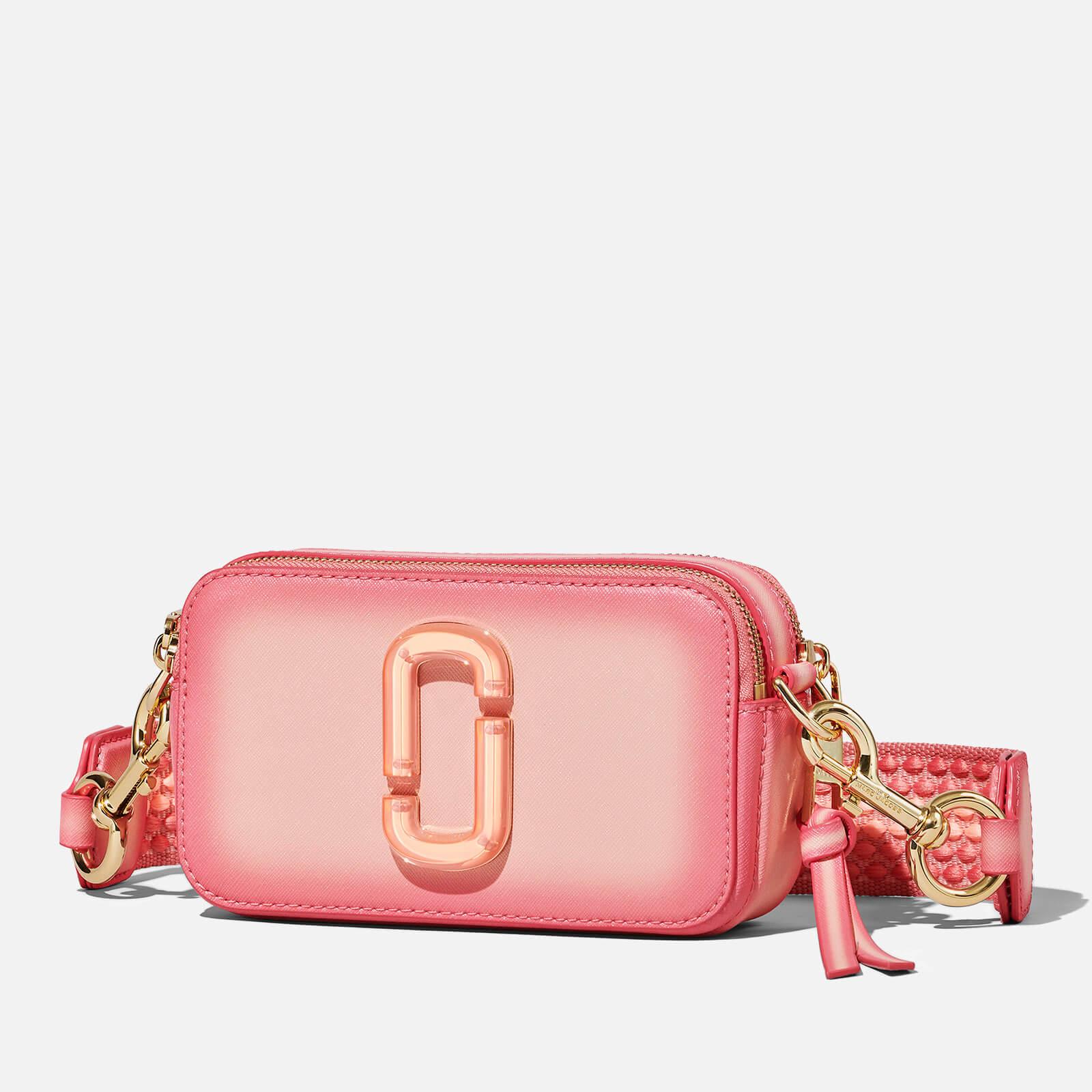 Marc Jacobs Leather The Fluoro Edge Snapshot Bag in Green - Save 