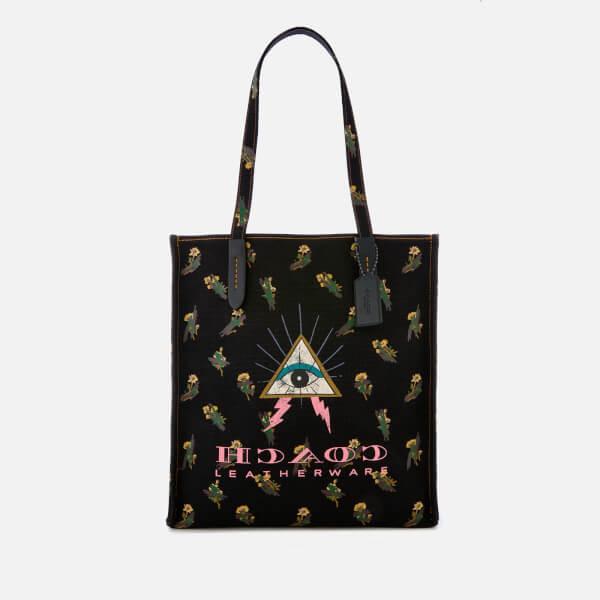 coach canvas tote bag