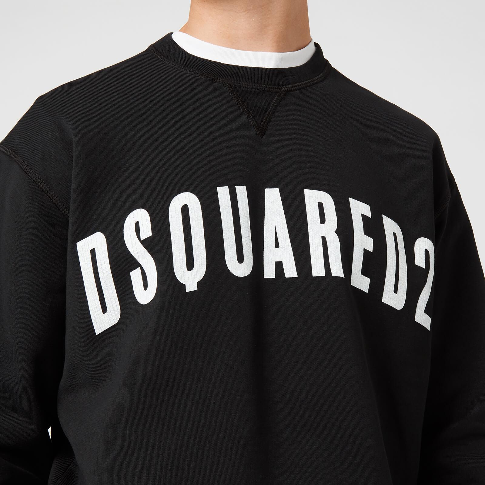 black and red dsquared sweatshirt