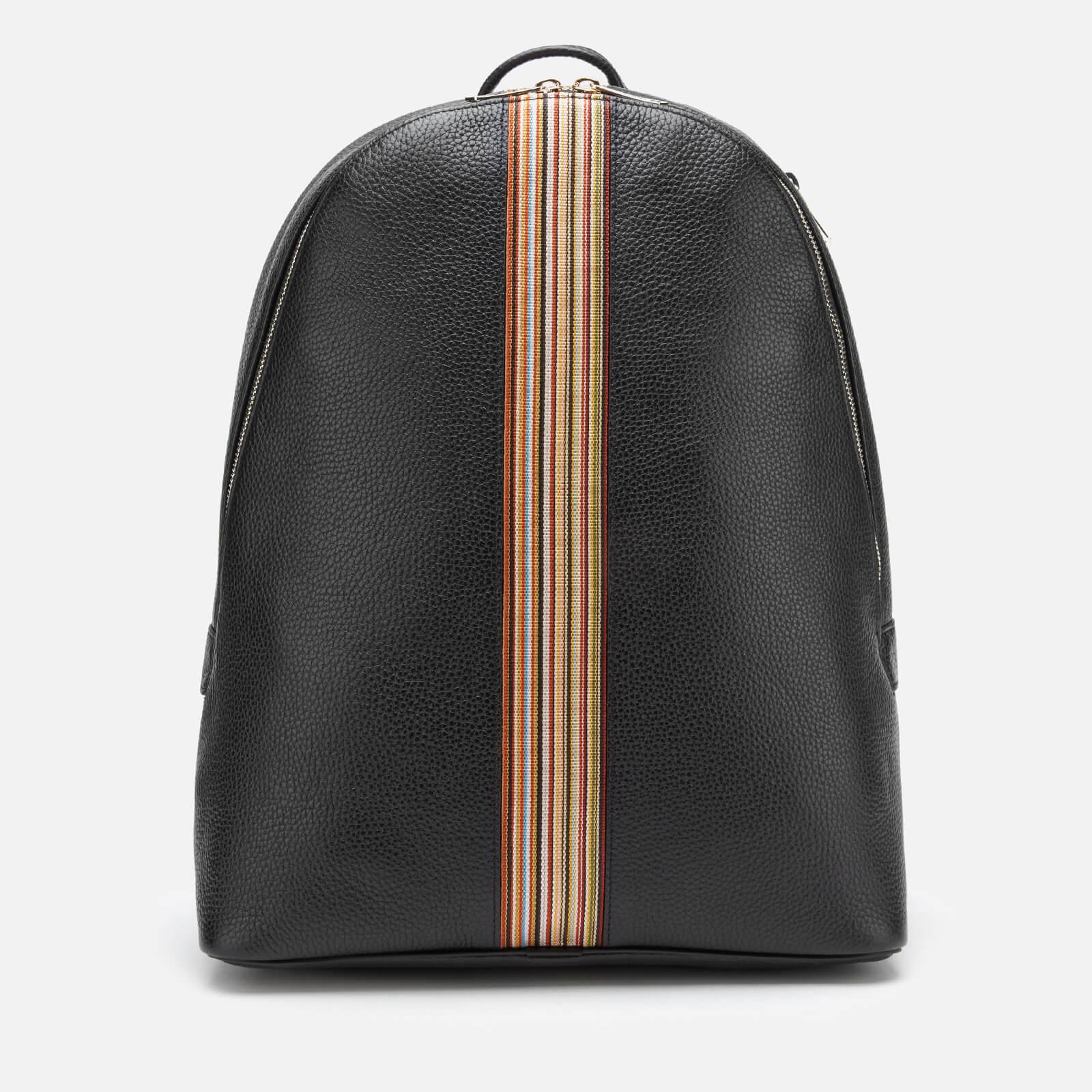 PS by Paul Smith Leather Signature Stripe Backpack for Men | Lyst