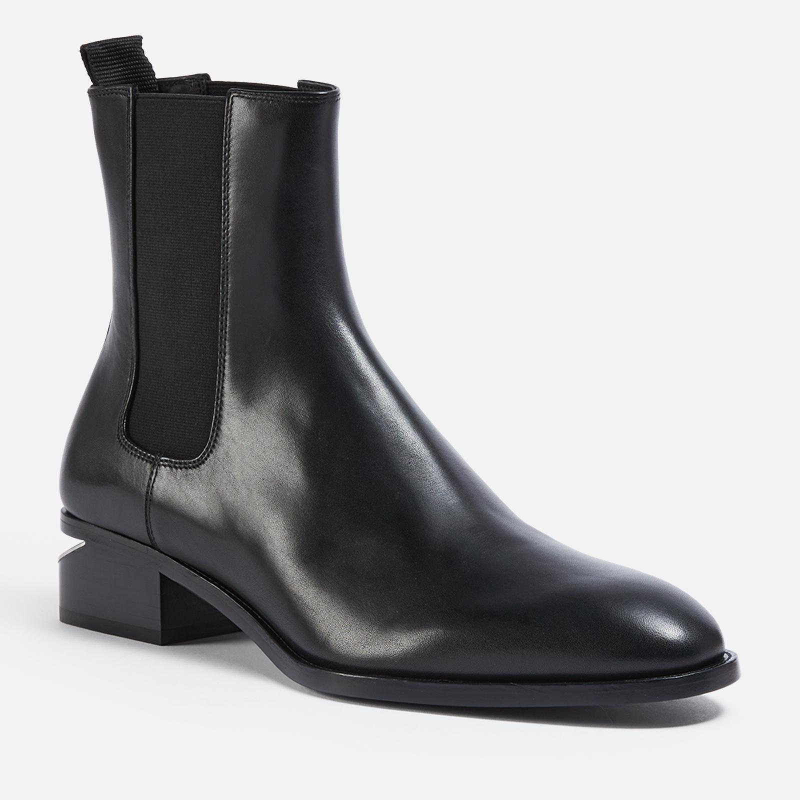 ショートブーツ・ブーティ Alexander Wang Black Leather Kira 105 Ankle Boots Alexander Wang Kira 105mm Ankle Boots | Black | FARFETCH
