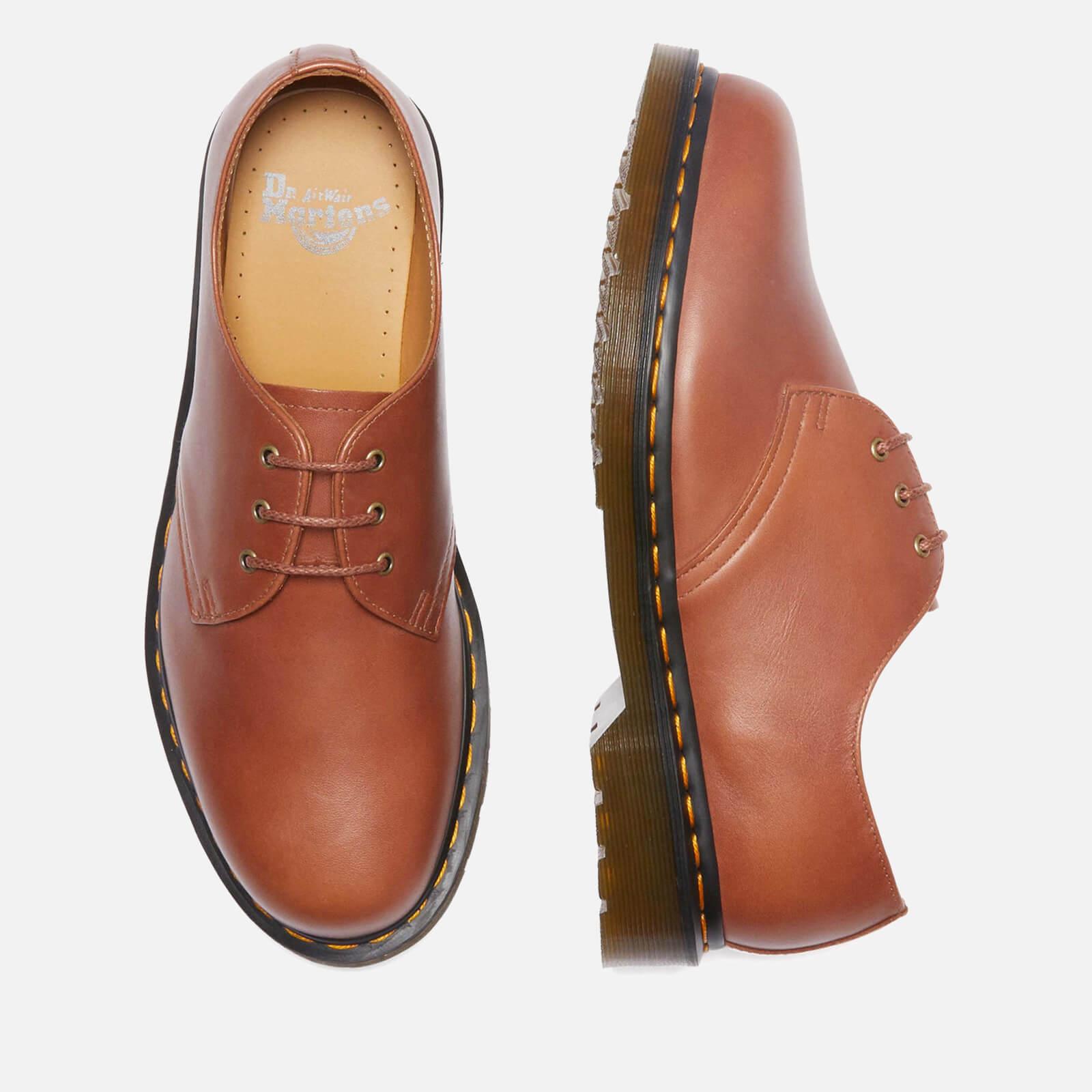 Dr. Martens 1461 Leather Shoes in Brown for Men | Lyst