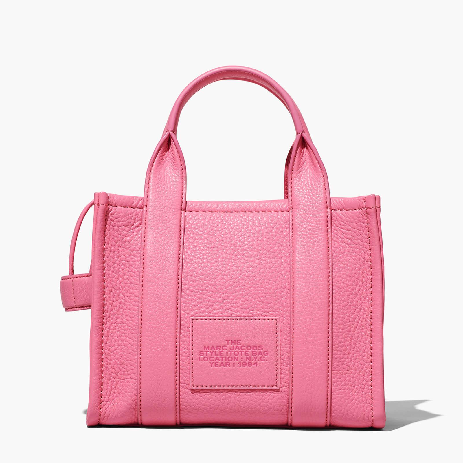 Marc Jacobs The Leather Mini Tote Bag in Pink