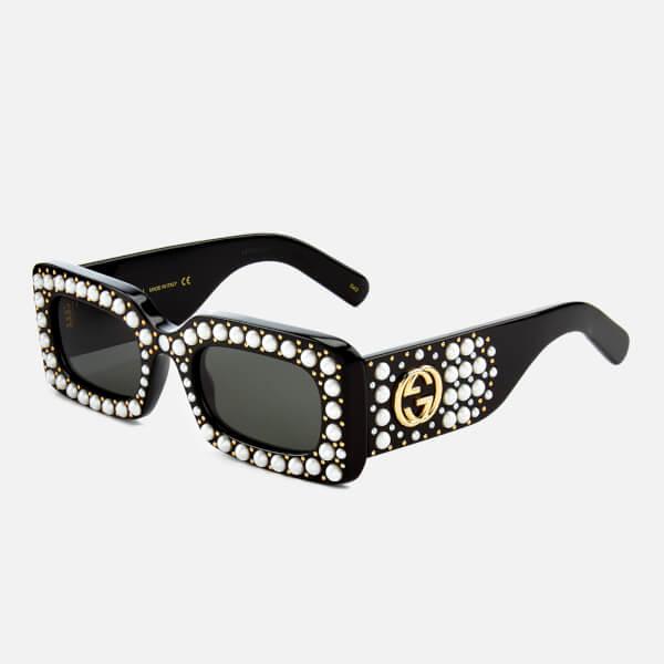 gucci glasses with pearls