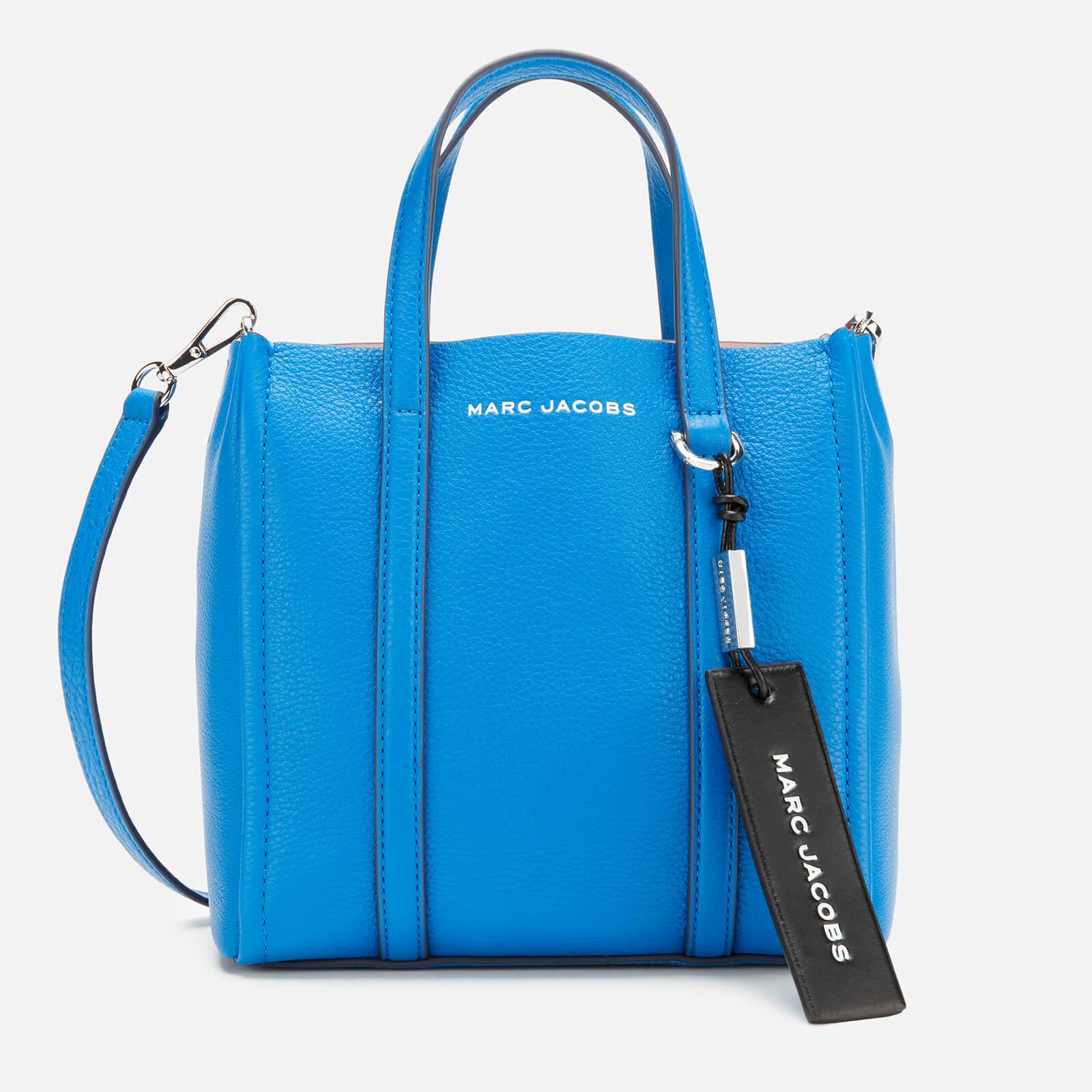 Marc Jacobs Leather The Tag Tote 21 Bag in Blue Save 63 Lyst