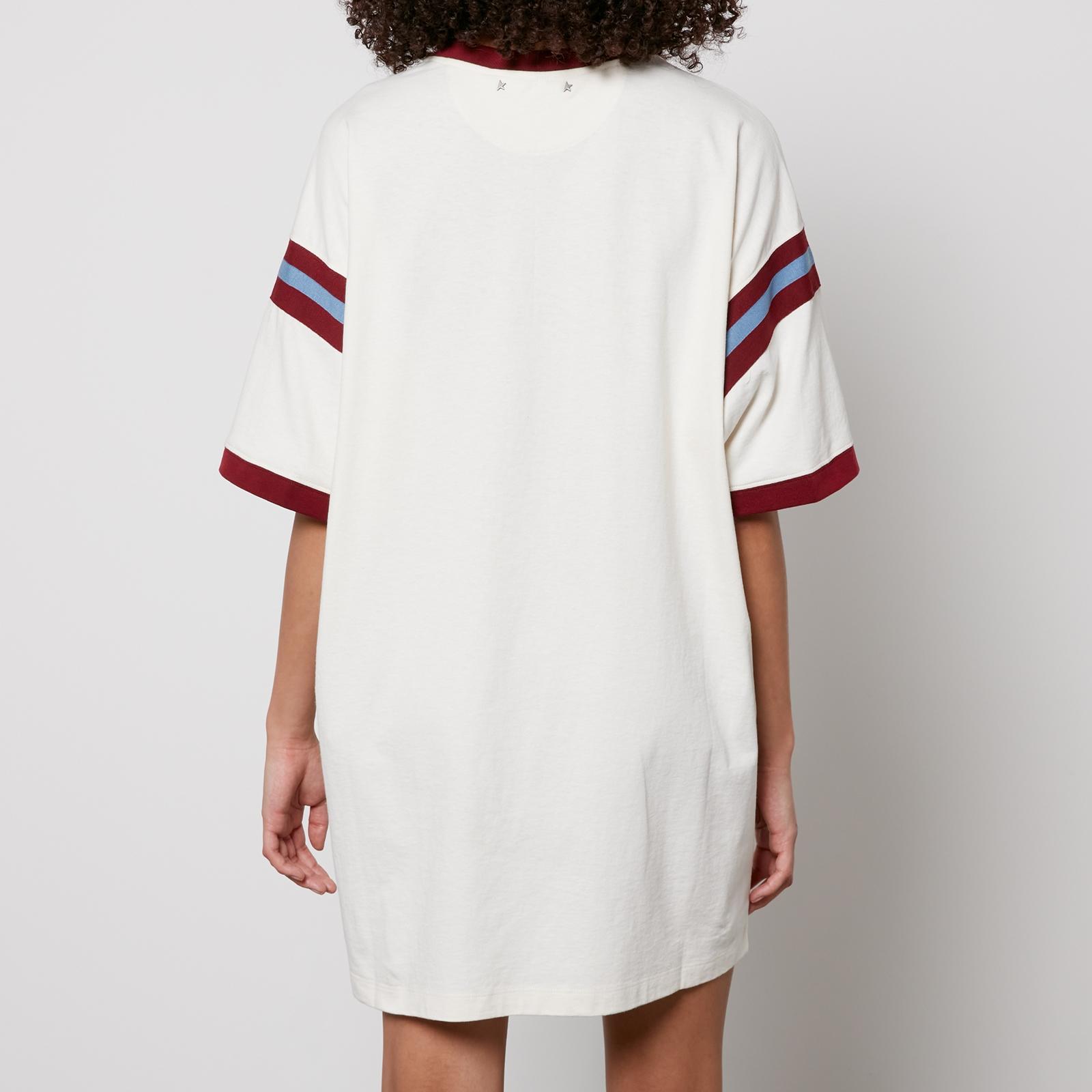 Tシャツ・カットソー Golden Goose Cotton Jersey T-Shirt Women's T-shirt in cotton jersey with embroidery on the neck