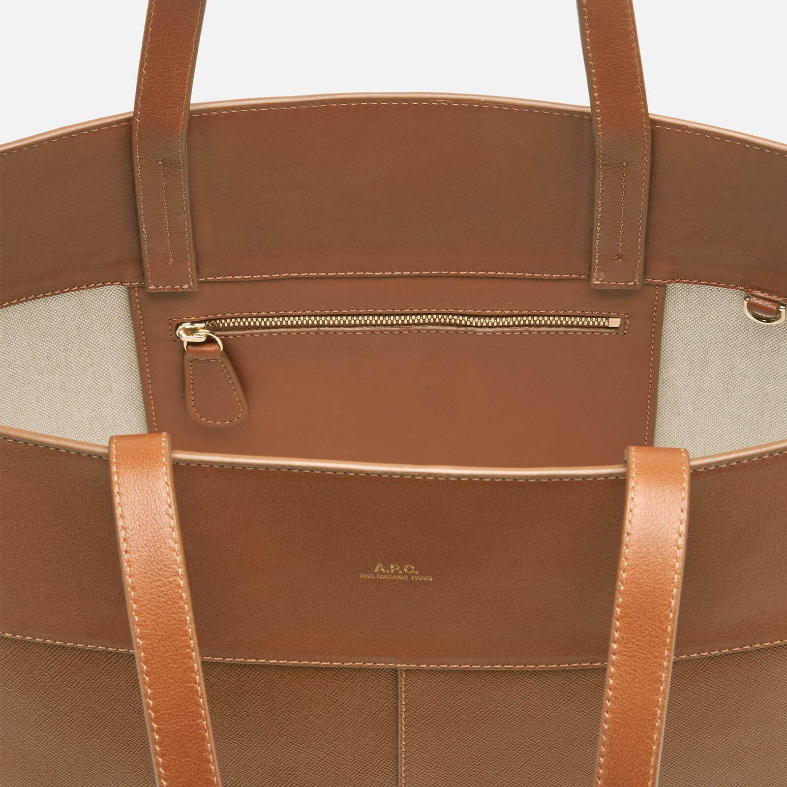A.P.C. Totally Tote Bag in Brown Lyst