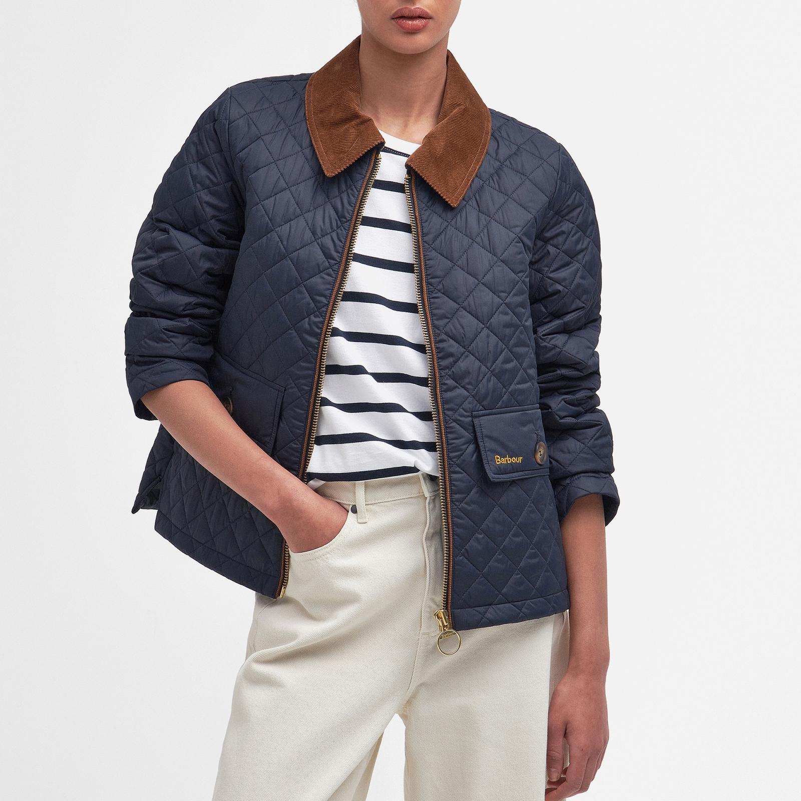 Barbour Leia Quilted Recycled Shell Jacket in Blue Lyst Canada