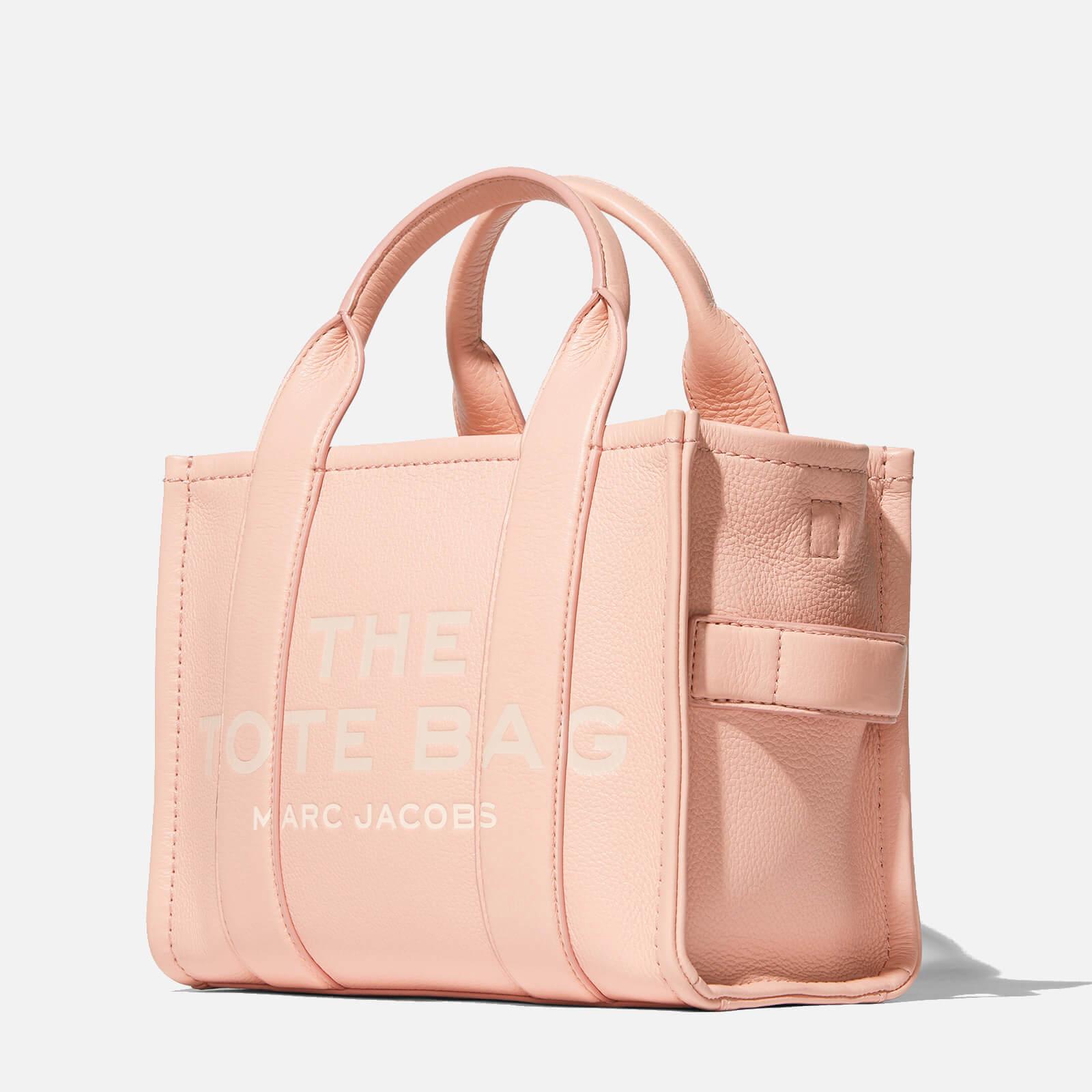 Marc Jacobs The Leather Mini Traveler Tote Bag in Pink