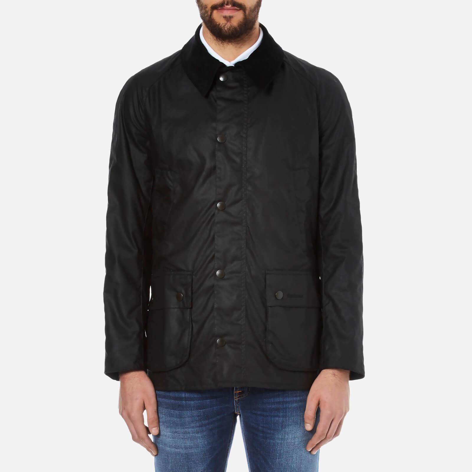 Barbour Cotton Ashby Wax Jacket in Black for Men - Save 29% - Lyst