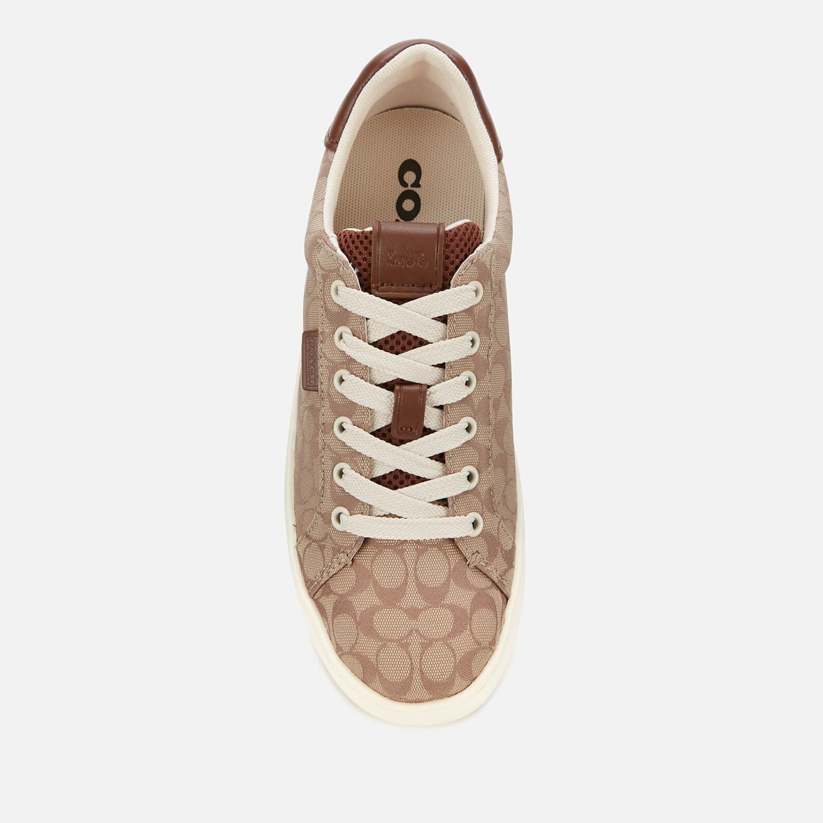coach jacquard signature fashion sneakers