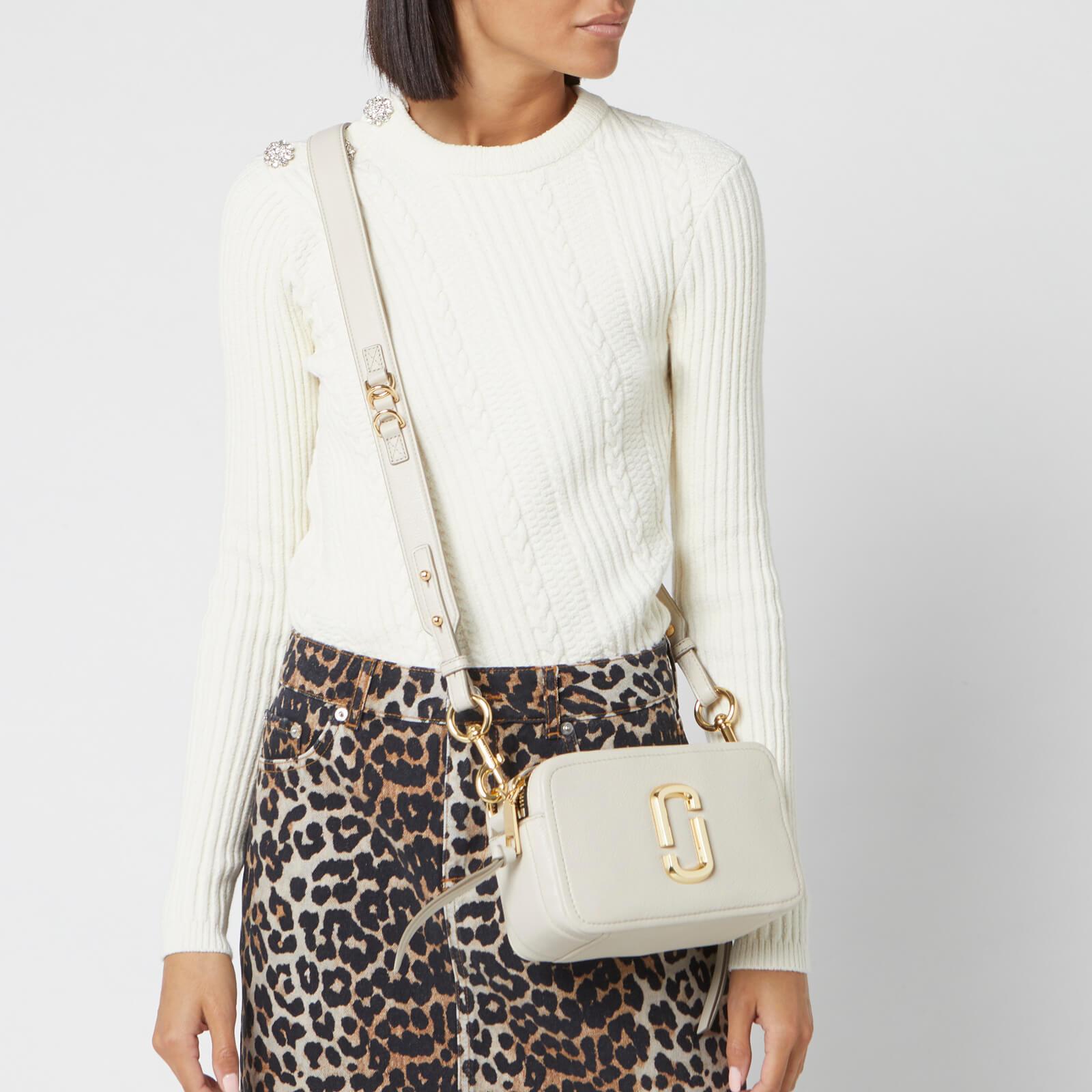 Marc Jacobs Canvas The Softshot 21 Bag In Beige Leather | Lyst